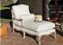 Chaise Longe Chateau Estilo Francs  Roble Tratado. Artelore.