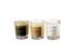 Juego 3 velas aromas cedar, White Moss y 1869 de Acca Kappa