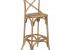 Taburete Thonet Roble Natural Asiento Rattn. Roble y Rattn.