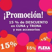 Descuento cuna y trona Flexa