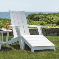 CASA BRUNO silla Adirondack MAD de color blanco