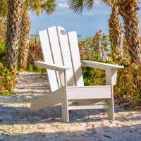 CASA BRUNO silla Adirondack OCEAN en color blanco