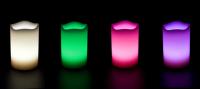 Velas electronicas TLC con tecnologia LED en cera pura cambian color + mando